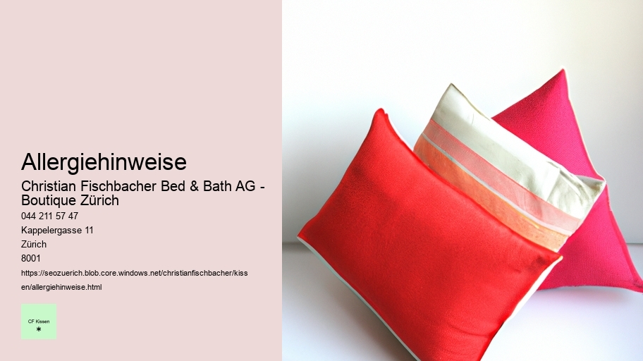 Allergiehinweise