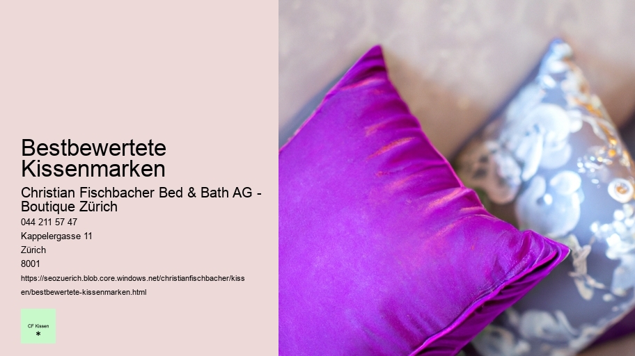 Bestbewertete Kissenmarken