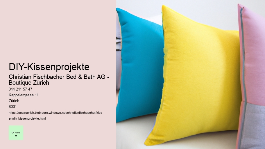 DIY-Kissenprojekte