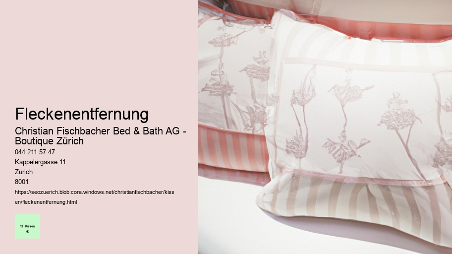Fleckenentfernung