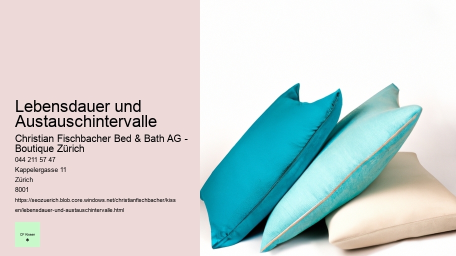 Lebensdauer und Austauschintervalle