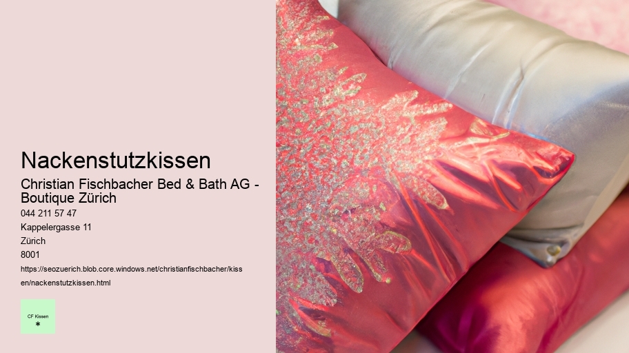 Nackenstutzkissen