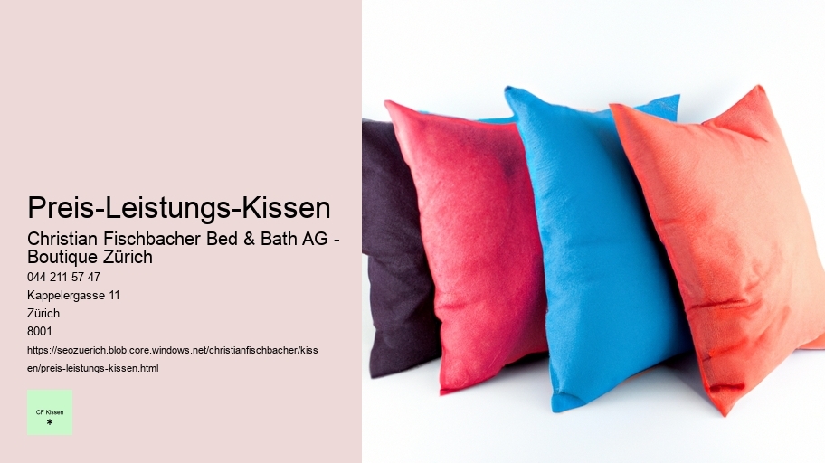 Preis-Leistungs-Kissen
