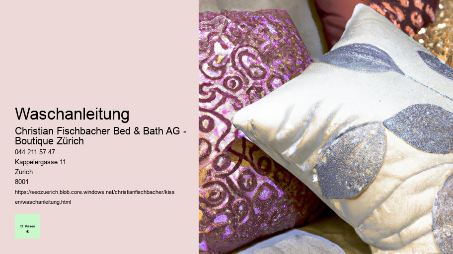 Waschanleitung