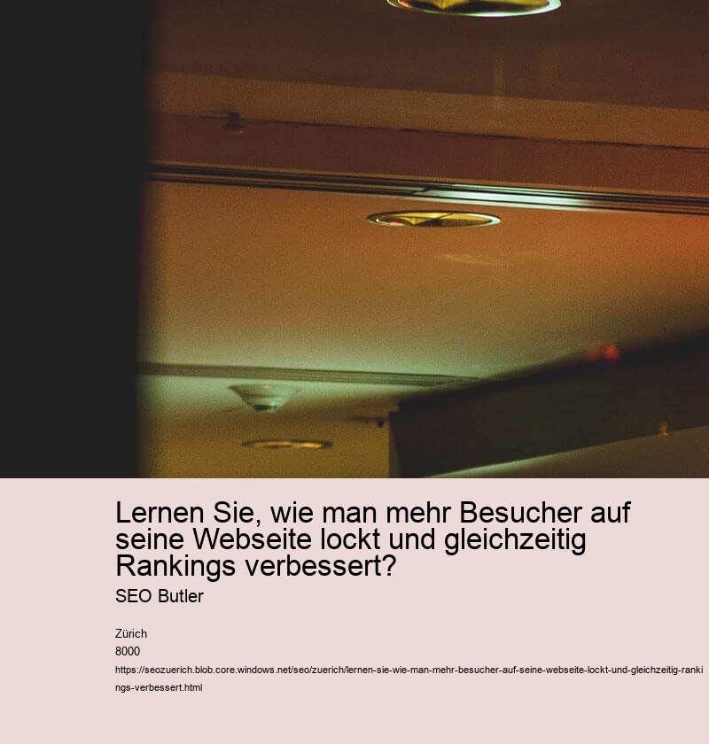 Lernen Sie, wie man mehr Besucher auf seine Webseite lockt und gleichzeitig Rankings verbessert? SEO Butler