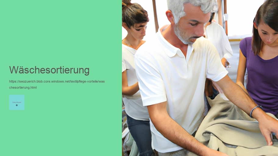 Wäschesortierung