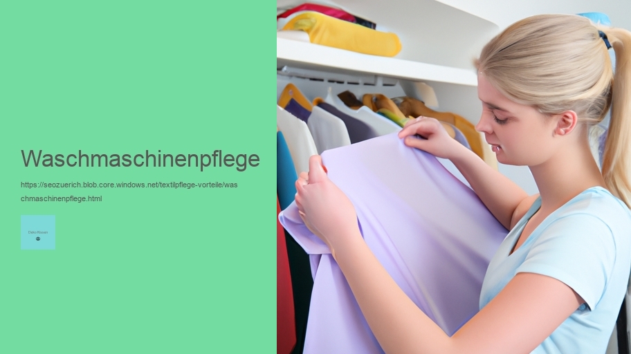 Waschmaschinenpflege